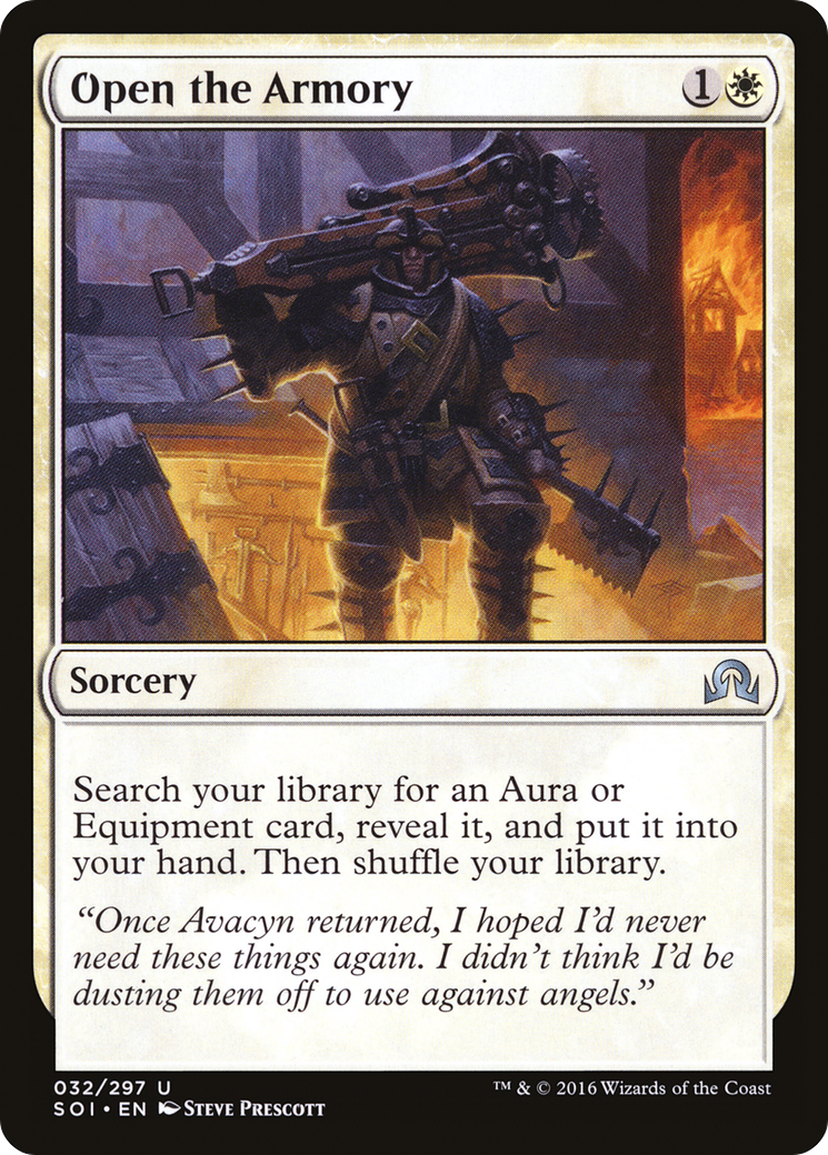 Open the Armory (SOI-032) [Shadows over Innistrad]