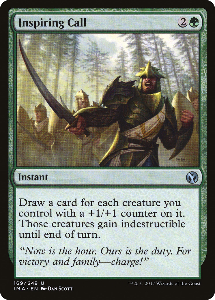 Inspiring Call (IMA-169) [Iconic Masters]
