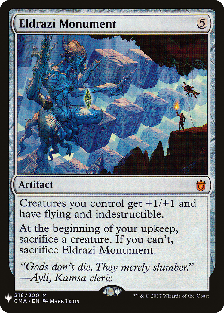Eldrazi Monument (LIST-CMA-216) [The List]