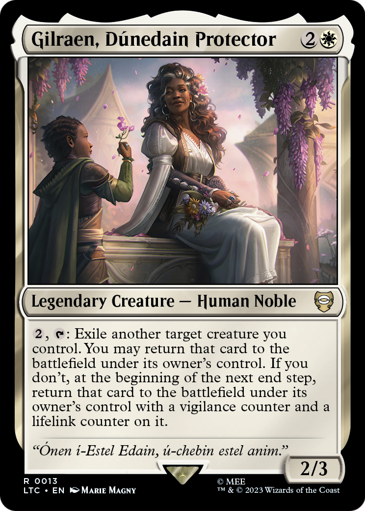 Gilraen, Dunedain Protector (LTC-013) [Tales of Middle-earth Commander]