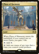 Plaza of Harmony (RNA-254) [Ravnica Allegiance]