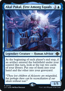 Akal Pakal, First Among Equals (PRE-44S) [The Lost Caverns of Ixalan Promos] Foil