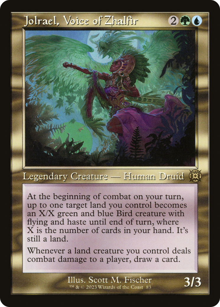 Jolrael, Voice of Zhalfir (Retro Frame) (MAT-083) (Showcase) [March of the Machine: The Aftermath]