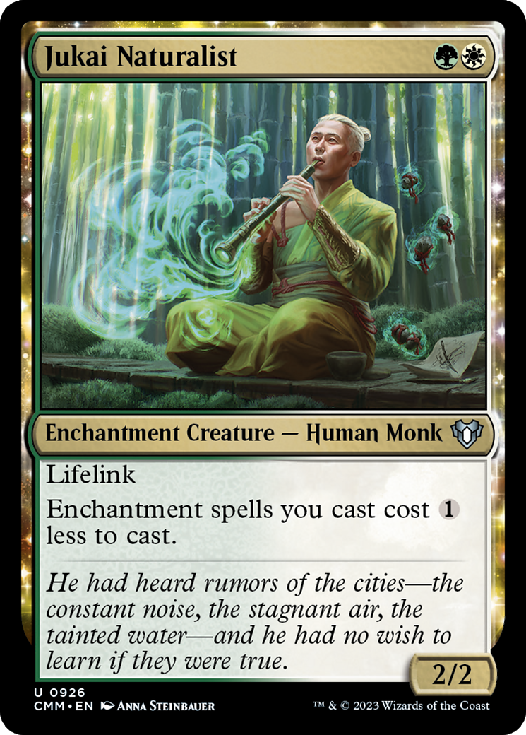Jukai Naturalist (CMM-926) [Commander Masters]: (enchantment)
