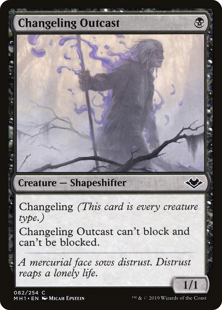 Changeling Outcast (MH1-082) [Modern Horizons]