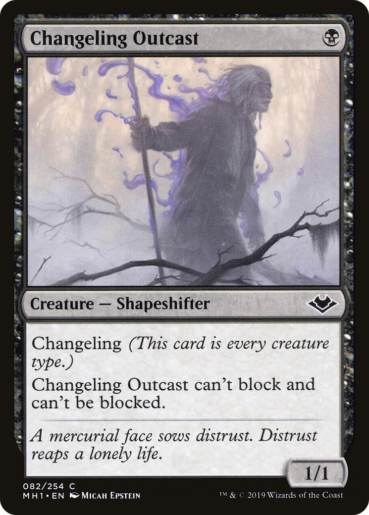 Changeling Outcast (MH1-082) [Modern Horizons]