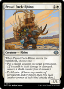 Proud Pack-Rhino (MH3-041) [Modern Horizons 3] Foil