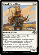 Proud Pack-Rhino (MH3-041) [Modern Horizons 3] Foil