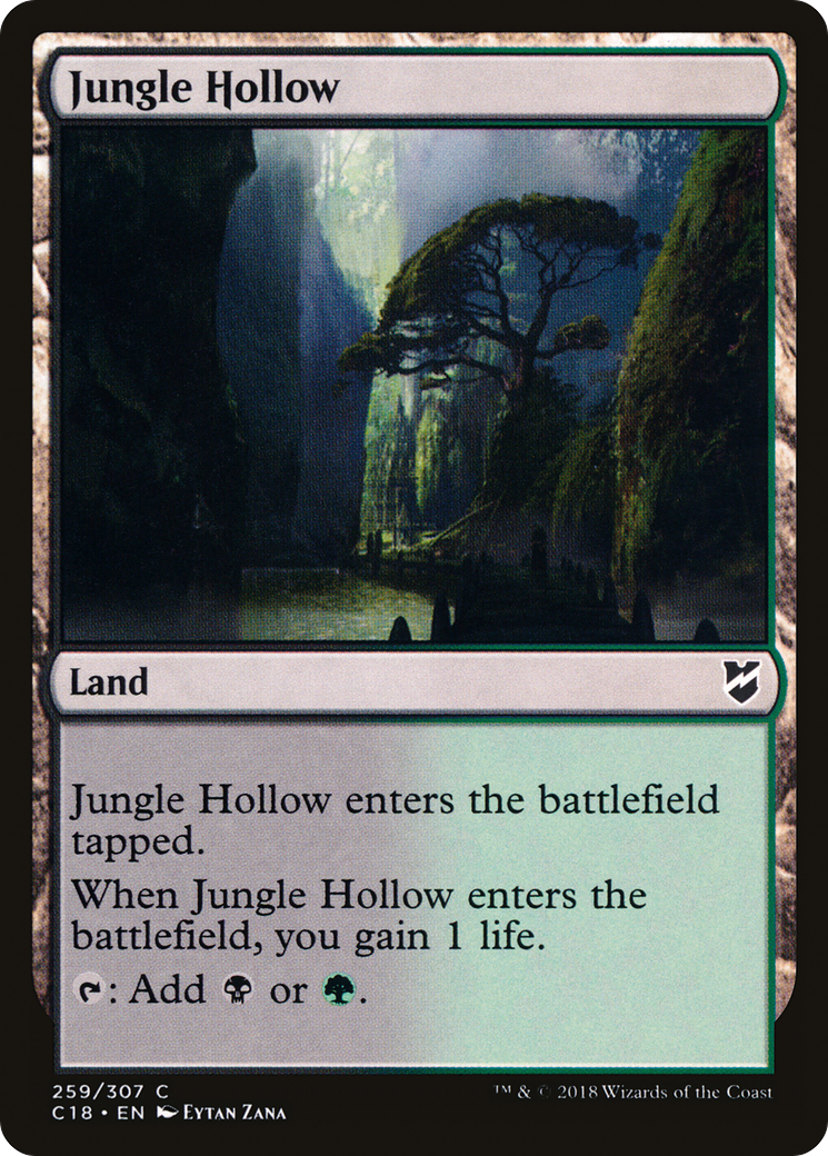 Jungle Hollow (C18-259) [Commander 2018]