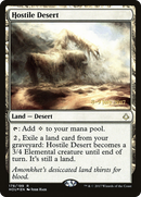Hostile Desert (PRE-178S) [Hour of Devastation Promos] Foil