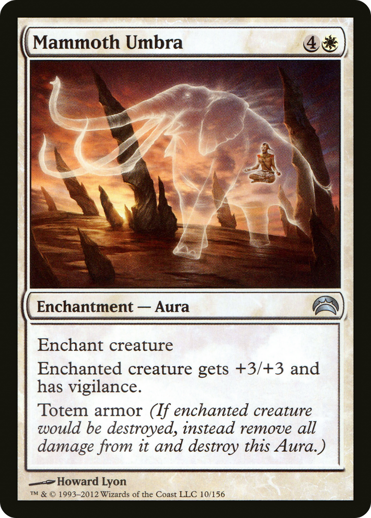 Mammoth Umbra (PC2-010) [Planechase 2012]