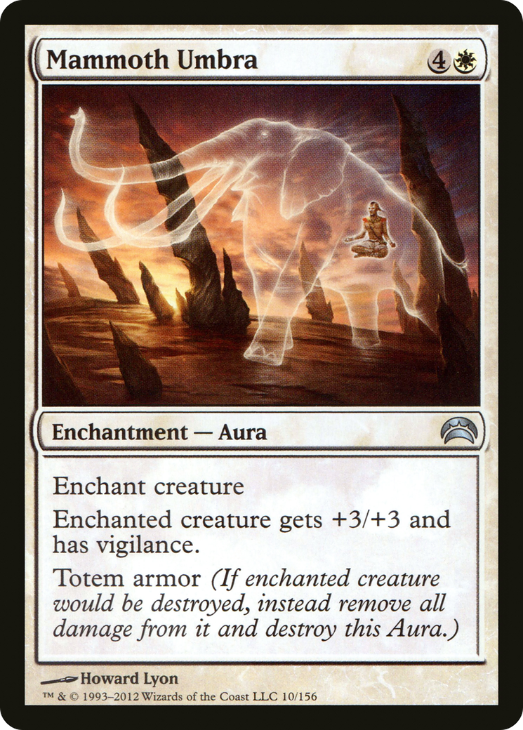 Mammoth Umbra (PC2-010) [Planechase 2012]