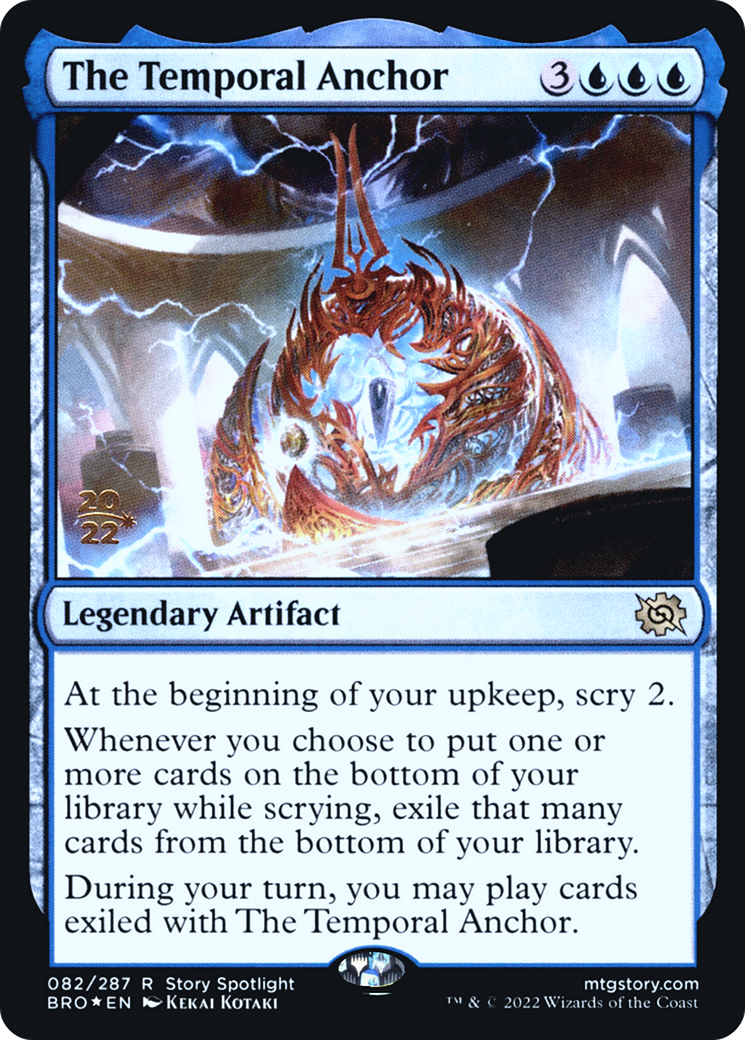 The Temporal Anchor (PRE-082) [The Brothers' War Promos] Foil
