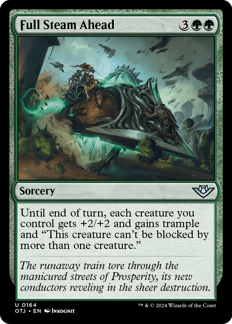 Full Steam Ahead (OTJ-164) [Outlaws of Thunder Junction] Foil