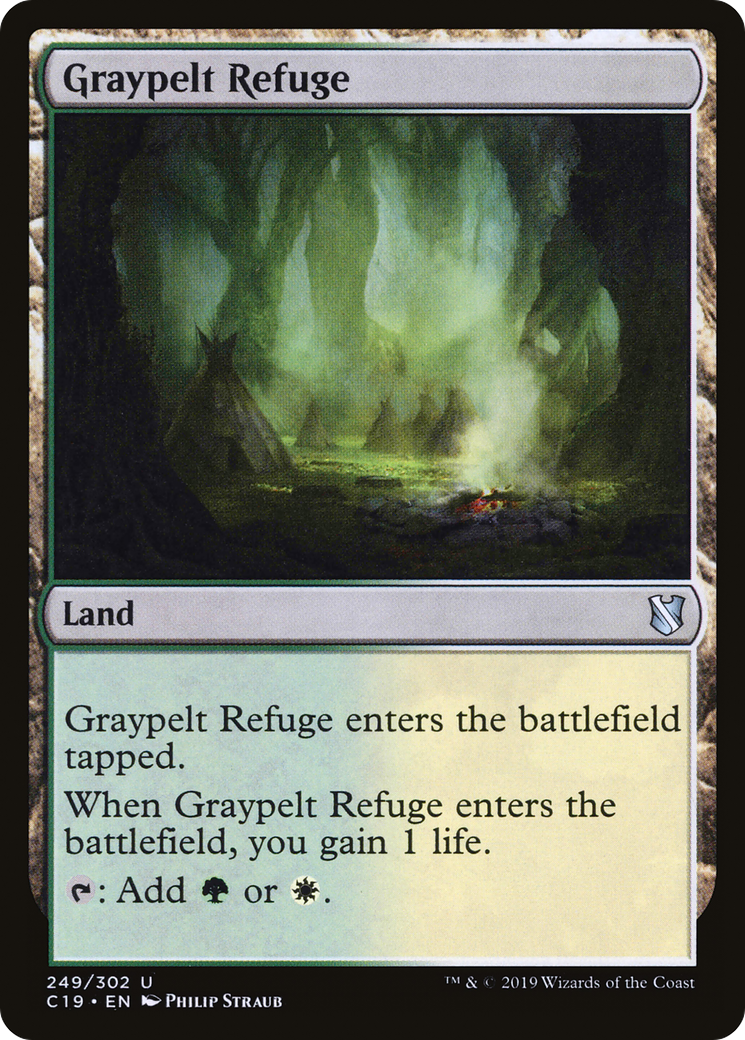 Graypelt Refuge (C19-249) [Commander 2019]