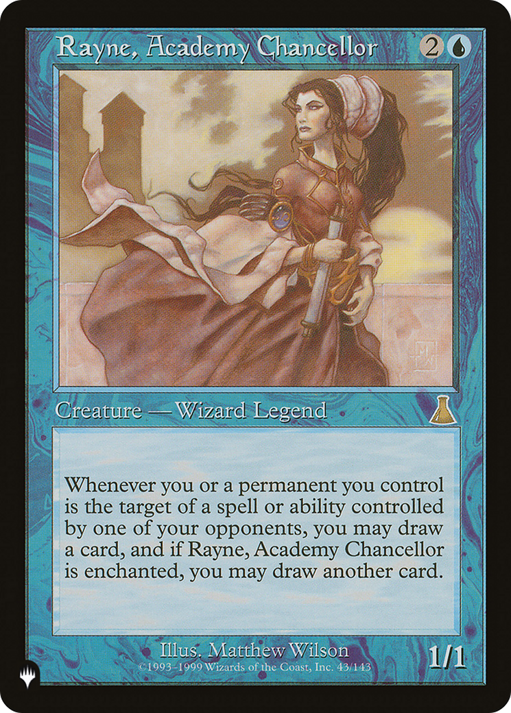 Rayne, Academy Chancellor (LIST-UDS-43) [The List]