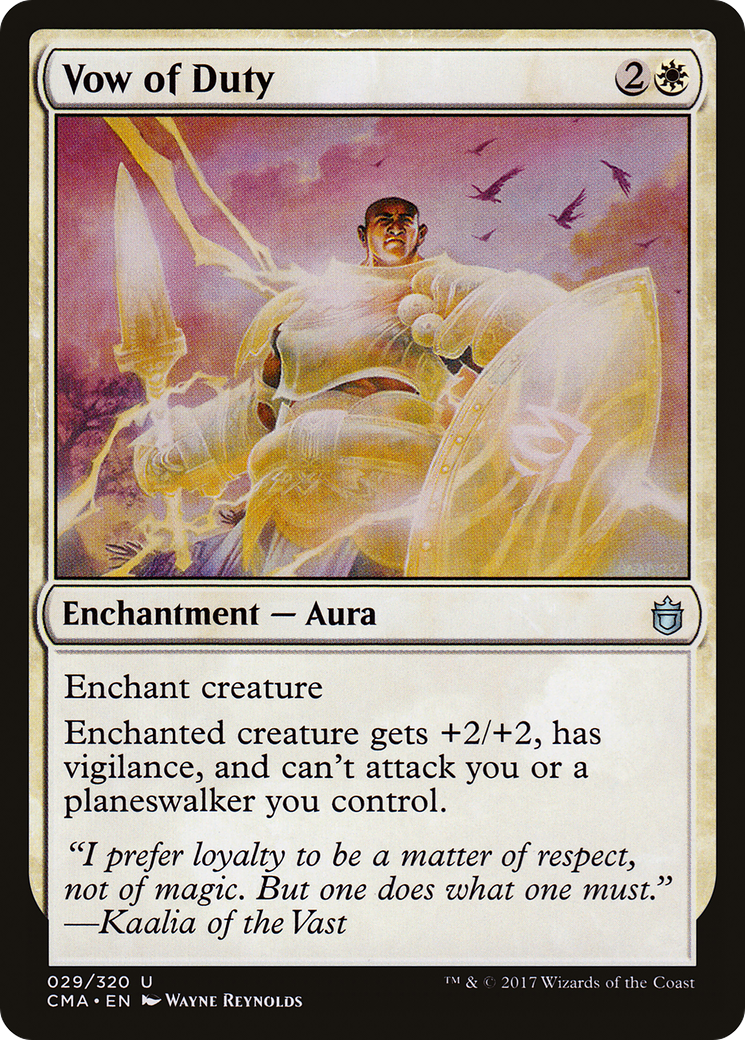 Vow of Duty (CMA-029) [Commander Anthology]