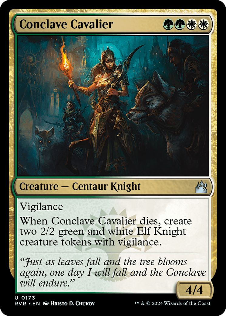 Conclave Cavalier (RVR-173) [Ravnica Remastered]