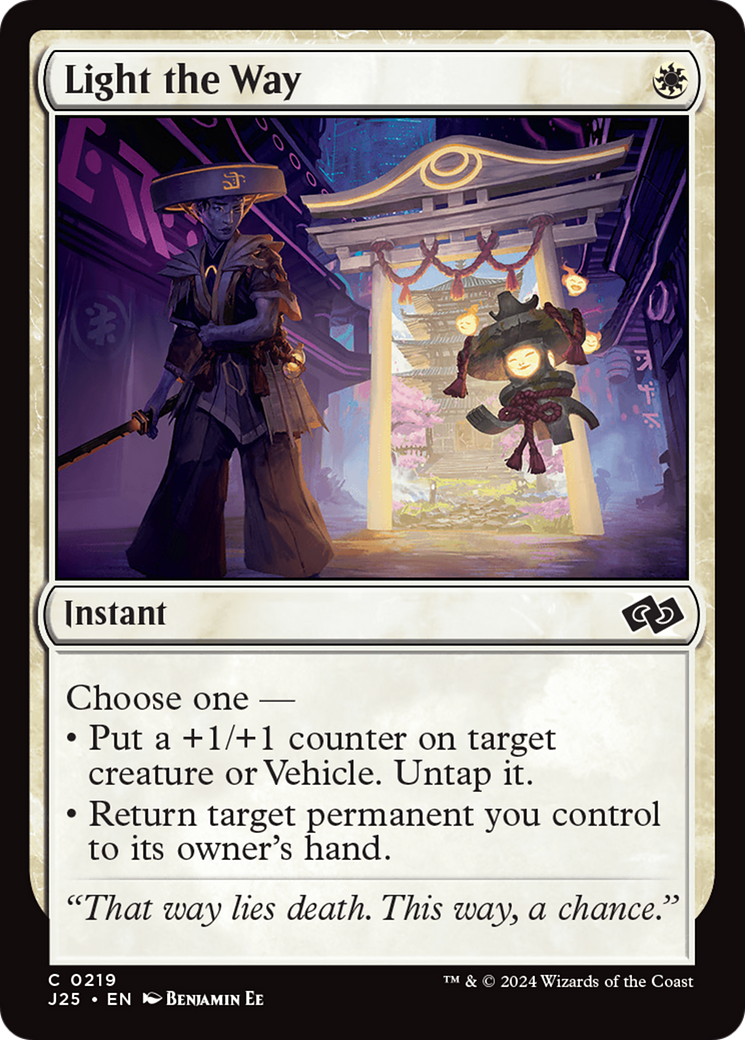 Light the Way (J25-219) [Foundations Jumpstart]