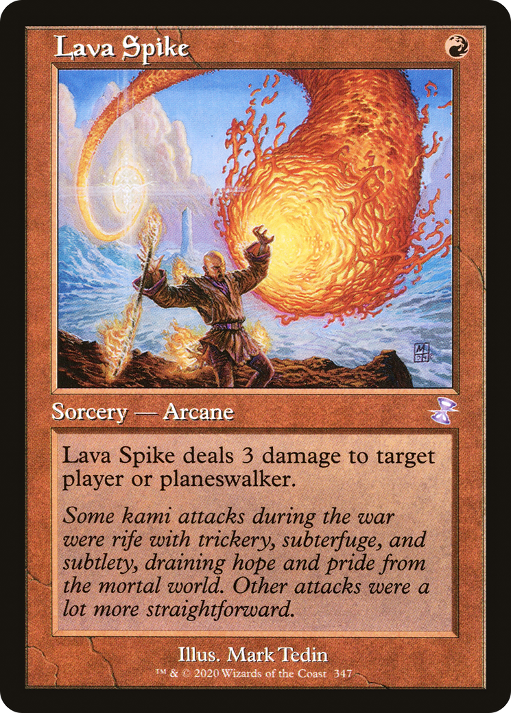 Lava Spike (TSR-347) [Time Spiral Remastered]