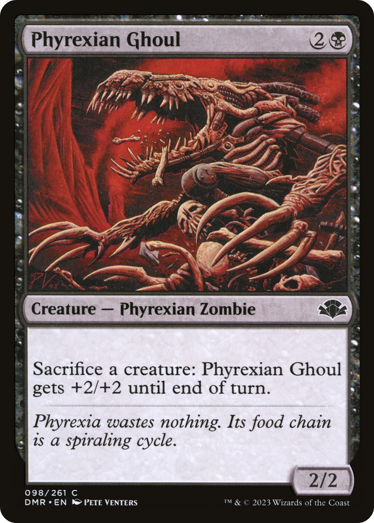 Phyrexian Ghoul (DMR-098) [Dominaria Remastered] Foil
