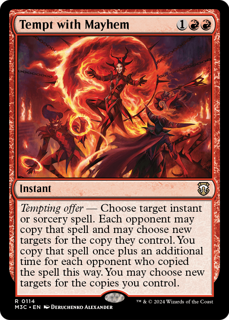 Tempt with Mayhem (M3C-114) [Modern Horizons 3 Commander]
