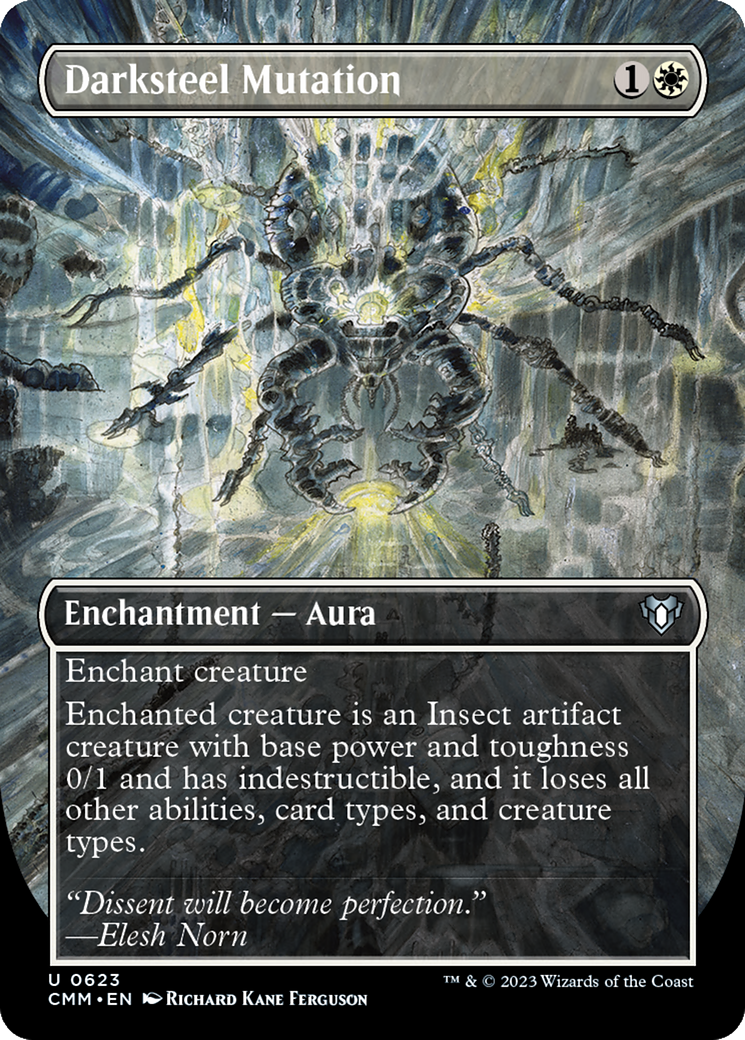 Darksteel Mutation (CMM-623) [Commander Masters] (Borderless)