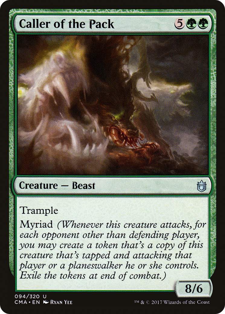 Caller of the Pack (CMA-094) [Commander Anthology]