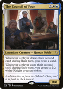 The Council of Four (CLB-271) [Commander Legends: Battle for Baldur's Gate] Foil