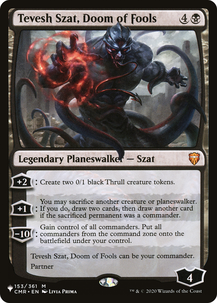 Tevesh Szat, Doom of Fools (LIST-CMR-153) [The List]
