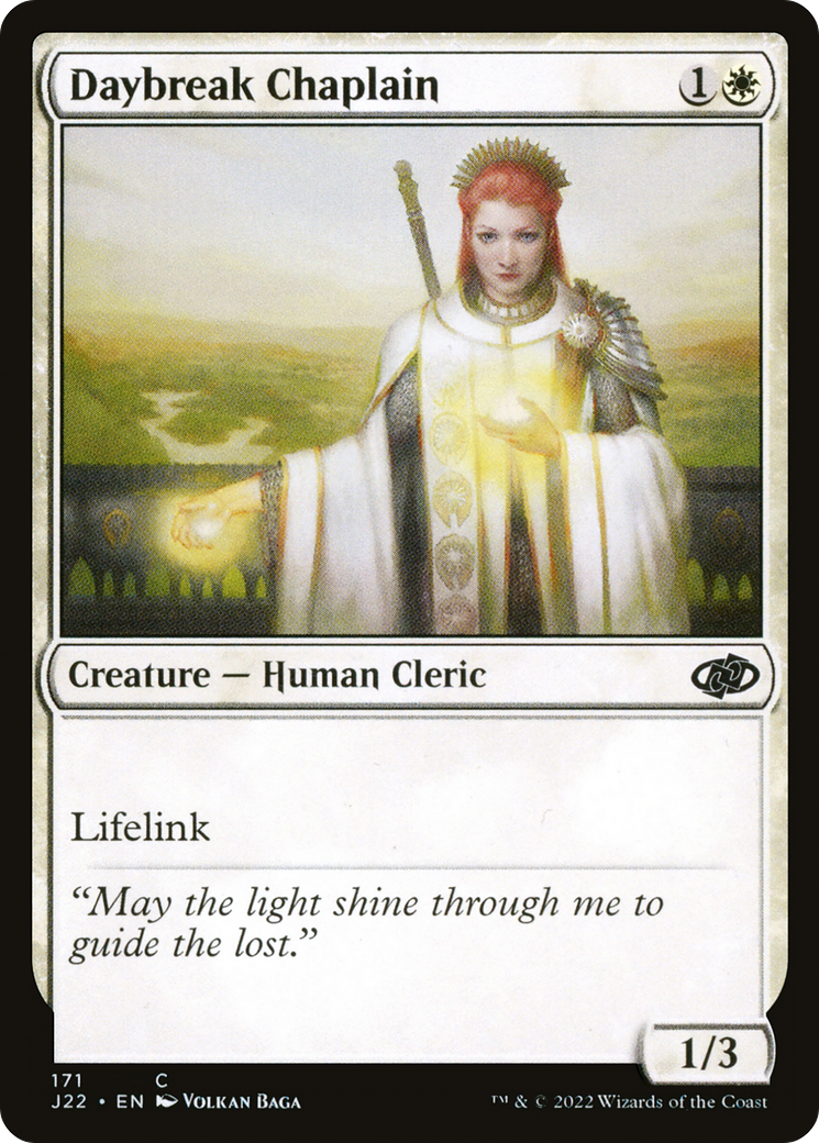 Daybreak Chaplain (J22-171) [Jumpstart 2022]
