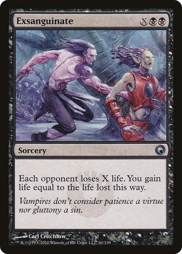 Exsanguinate (SOM-061) [Scars of Mirrodin] Foil
