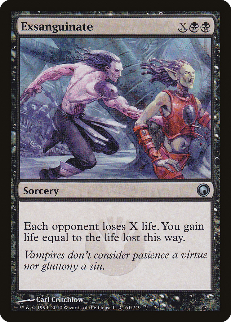 Exsanguinate (SOM-061) [Scars of Mirrodin]