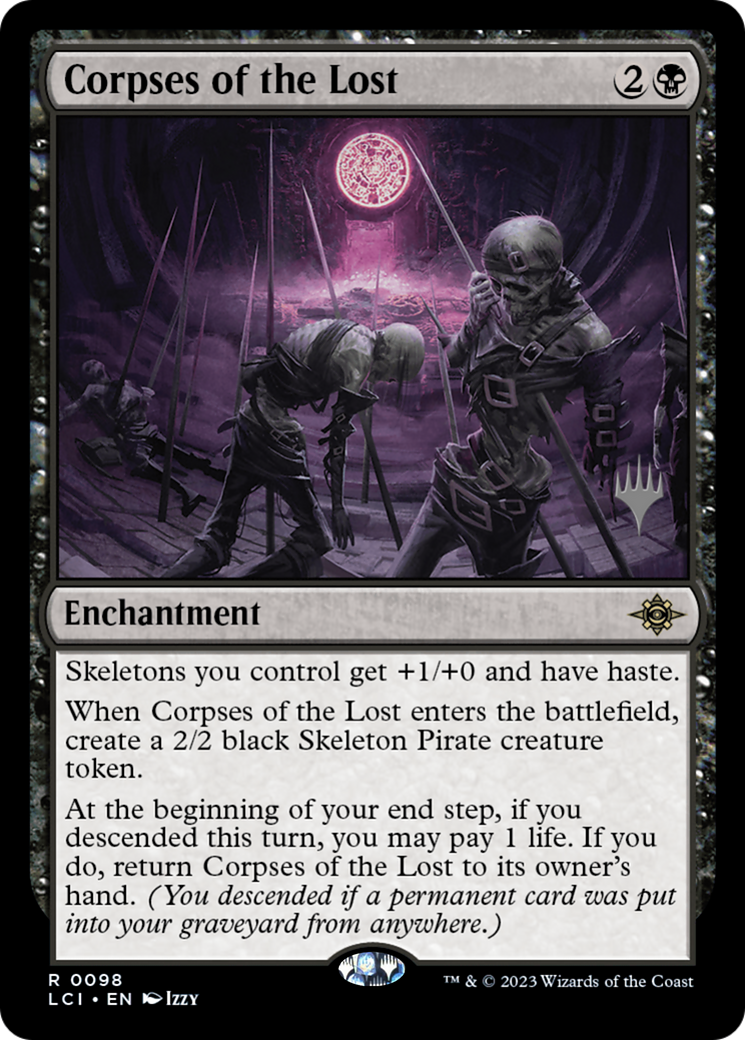 Corpses of the Lost (PPLCI-98P) [The Lost Caverns of Ixalan Promos] Foil