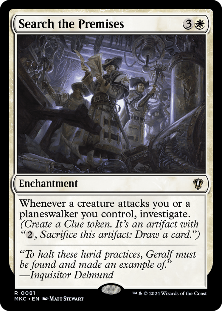 Search the Premises (MKC-081) [Murders at Karlov Manor Commander]