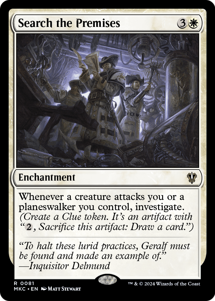 Search the Premises (MKC-081) [Murders at Karlov Manor Commander]