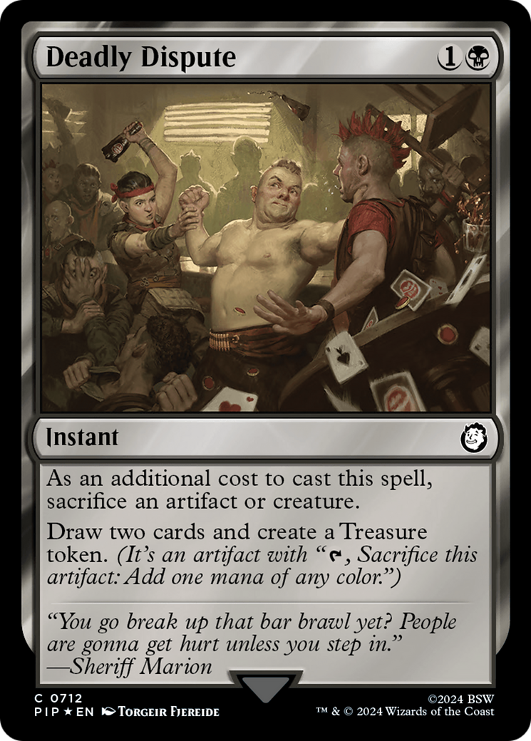 Deadly Dispute (PIP-712) [Fallout] Foil