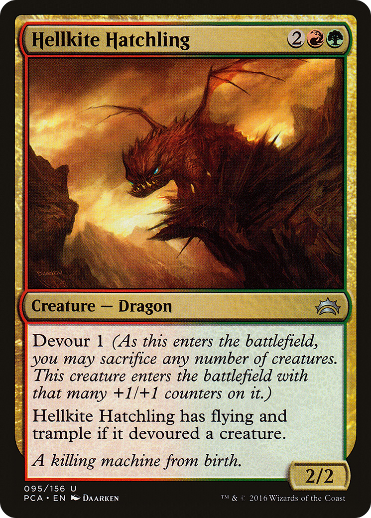 Hellkite Hatchling (PCA-095) [Planechase Anthology]