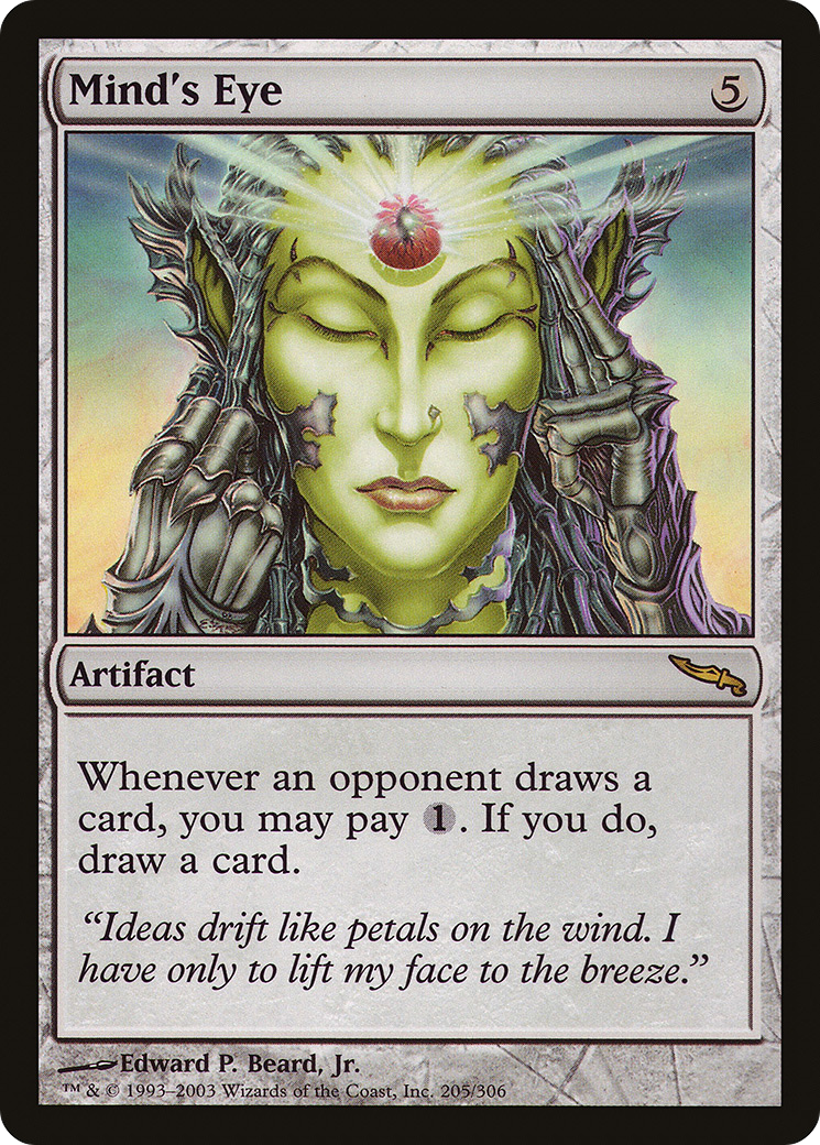 Mind's Eye (MRD-205) [Mirrodin]