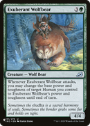 Exuberant Wolfbear (LIST-IKO-151) [The List]