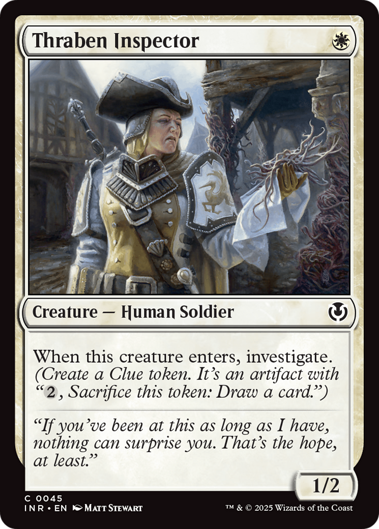 Thraben Inspector (INR-045) [Innistrad Remastered]