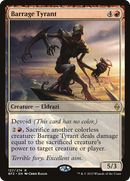 Barrage Tyrant (BFZ-127) [Battle for Zendikar]: (devoid) Foil