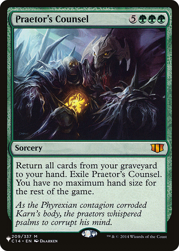 Praetor's Counsel (LIST-C14-209) [The List]