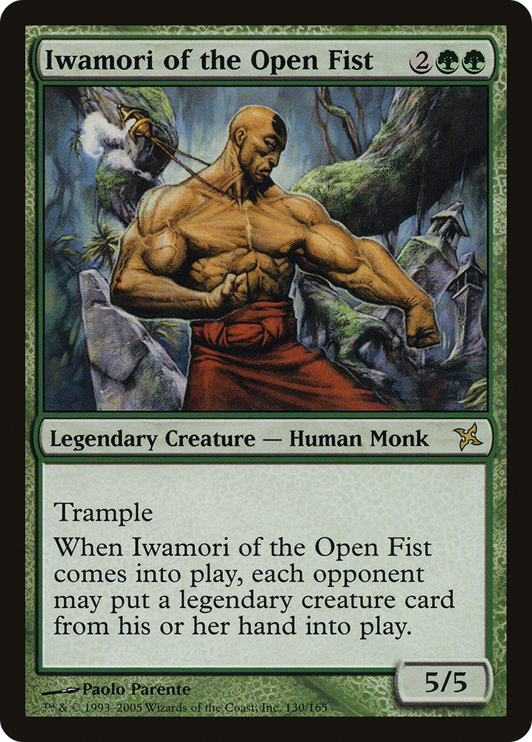 Iwamori of the Open Fist (BOK-130) [Betrayers of Kamigawa]