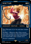 Rose Tyler (Showcase) (Surge Foil) (WHO-1126) (Borderless) [Doctor Who] Foil