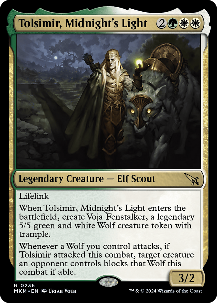 Tolsimir, Midnight's Light (MKM-236) [Murders at Karlov Manor]