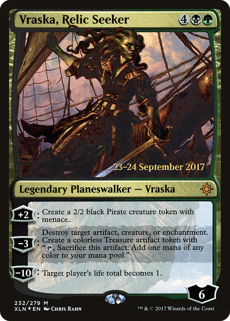 Vraska, Relic Seeker (PRE-232S) [Ixalan Promos] Foil