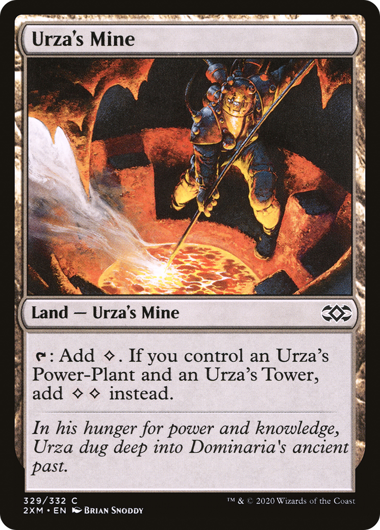 Urza's Mine (2XM-329) [Double Masters] Foil
