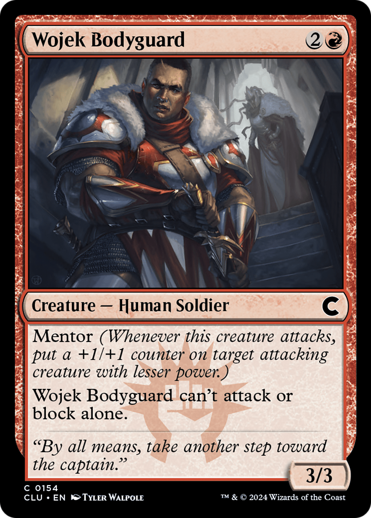 Wojek Bodyguard (CLU-154) [Ravnica: Clue Edition]