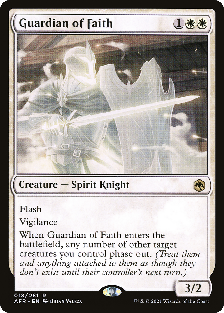 Guardian of Faith (AFR-018) [Adventures in the Forgotten Realms] Foil